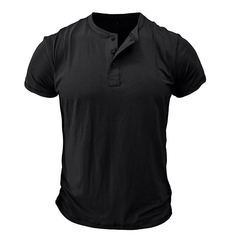 Men's Short-sleeved T-shirt With Round Neck