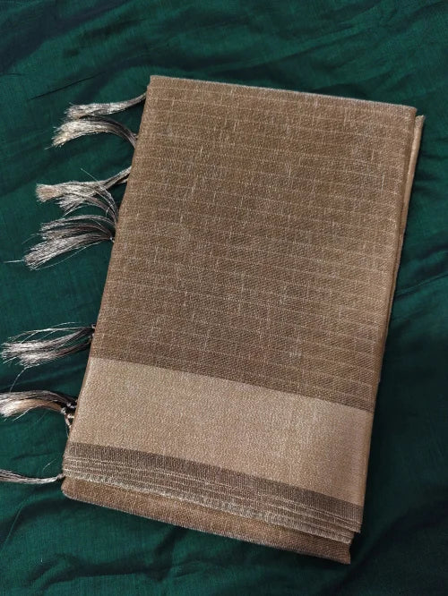 Premium Tissue Cotton Saree – 6.25 Meters | Velocentra Hub