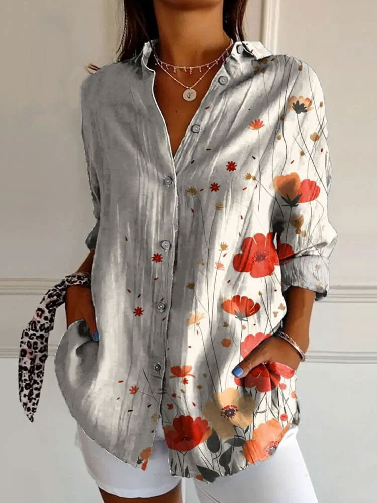 Women's Fashion Summer Pattern Printed 3D Shirt