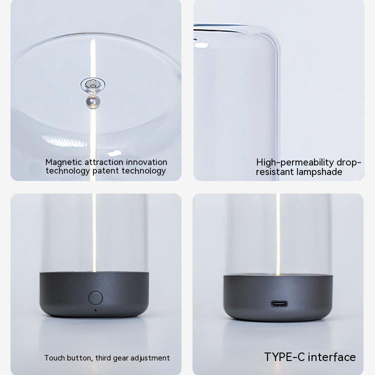 New LED Camping Light Type-c Rechargeable Portable Night Light With High Transparency And Anti Drop Creative Atmosphere light
