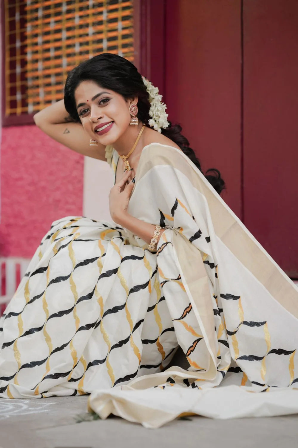 Premium Cotton Saree – 6.25 Meters(VH1020A)