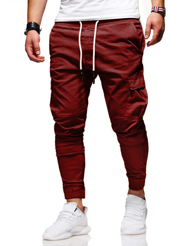 Casual Pants Overalls Multi-pocket Trousers
