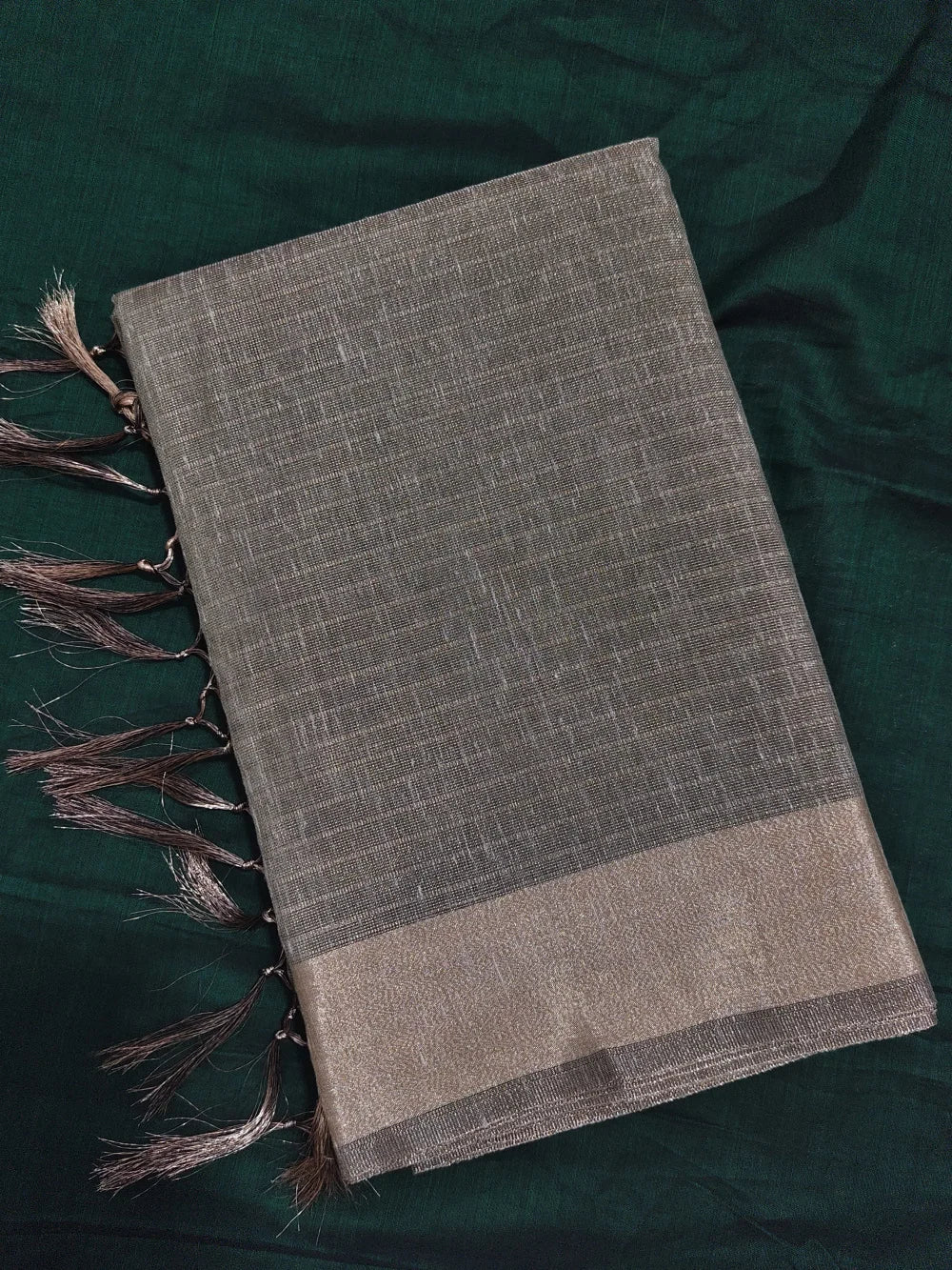 "Premium Tissue Cotton Saree – 6.25 Meters | Elegant Lightweight Saree for Festive & Special Occasions"